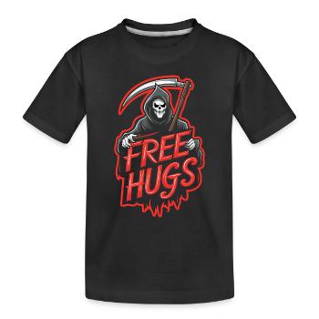 Emo Revival and Alternative Fashion for Scene Kids - Kids' Premium Organic T-Shirt - black - Front