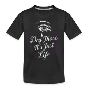 Emo Revival and Alternative Fashion for Scene Kids - Kids' Premium Organic T-Shirt - black - Front