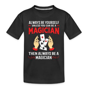 Sorcier - T-shirt bio Premium Enfant - noir - Devant