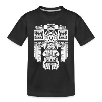 Dieu Maya Mythologie Maya Kauil Symbole - T-shirt bio Premium Enfant - noir - Devant