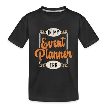 Events Coordinator In My Event Planner Organizer - Kinder Premium Bio T-Shirt - Schwarz - Vorne