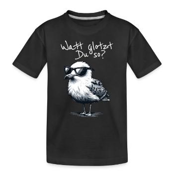 Watt vous regarde alors en disant - T-shirt bio Premium Enfant - noir - Devant