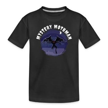 Kryptozoologen-Kreaturen Mystery-Mythen - Kinder Premium Bio T-Shirt - Schwarz - Vorne