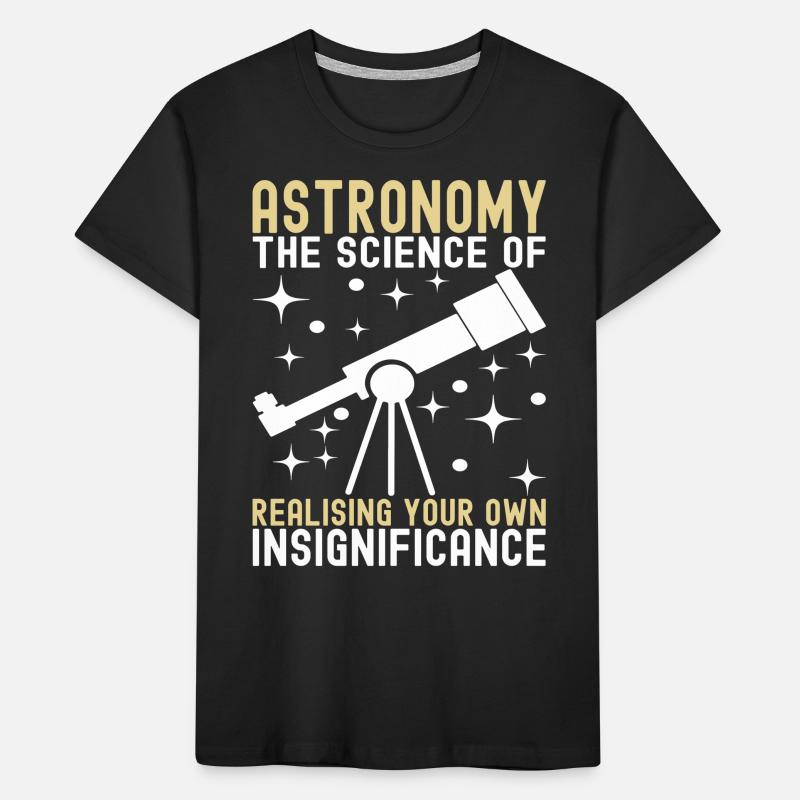 Atronome Astronomy Kids' Premium Organic T-Shirt