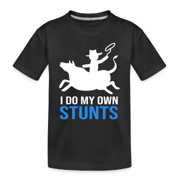 Rodéo - T-shirt bio Premium Enfant - noir - Devant