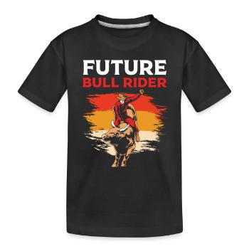 Rodéo - T-shirt bio Premium Enfant - noir - Devant