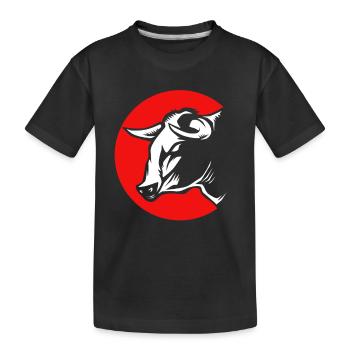 Rodéo - T-shirt bio Premium Enfant - noir - Devant