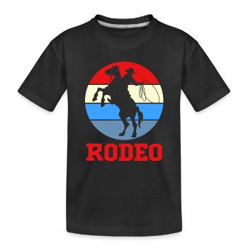 Rodéo - T-shirt bio Premium Enfant - noir - Devant