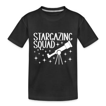 Astronomie astronome - T-shirt bio Premium Enfant - noir - Devant