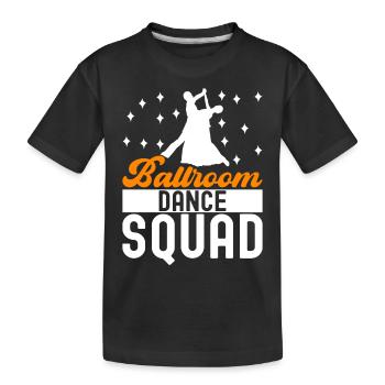 Danse de salon Danseurs de salon Danseurs de salon Danseurs de salon - T-shirt bio Premium Enfant - noir - Devant