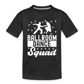 Danse de salon Danseurs de salon Danseurs de salon Danseurs de salon - T-shirt bio Premium Enfant - noir - Devant
