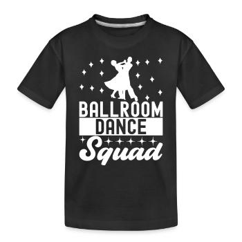Danse de salon Danseurs de salon Danseurs de salon Danseurs de salon - T-shirt bio Premium Enfant - noir - Devant