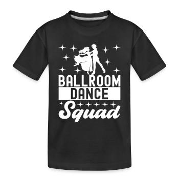 Danse de salon Danseurs de salon Danseurs de salon Danseurs de salon - T-shirt bio Premium Enfant - noir - Devant