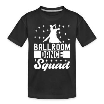 Danse de salon Danseurs de salon Danseurs de salon Danseurs de salon - T-shirt bio Premium Enfant - noir - Devant