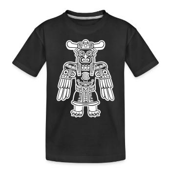 Dieu Maya Mythologie Maya Hunab Ku - T-shirt bio Premium Enfant - noir - Devant