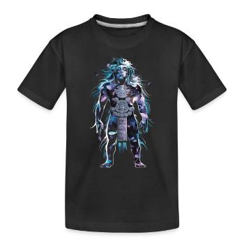 Dieu Maya Mythologie Maya Hunab Ku - T-shirt bio Premium Enfant - noir - Devant