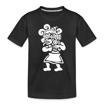 Dieu Maya Mythologie Maya Hunab Ku - T-shirt bio Premium Enfant - noir - Devant