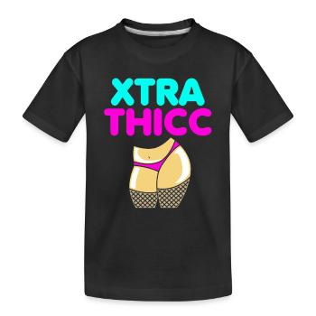 Positivité corporelle - T-shirt bio Premium Enfant - noir - Devant