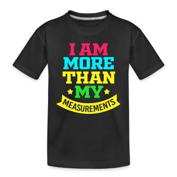 Body Positivity Féminisme féministe Féministe - T-shirt bio Premium Enfant - noir - Devant