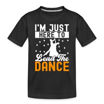 Ballroom Dance Ballroom Dancers Ballroom Dancers - Kids' Premium Organic T-Shirt - black - Front