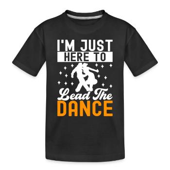 Ballsaal Tanz Ballsaaltänzer Gesellschaftstänzer - Kinder Premium Bio T-Shirt - Schwarz - Vorne