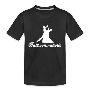 Danse de salon Danseurs de salon Danseurs de salon Danseurs de salon - T-shirt bio Premium Enfant - noir - Devant