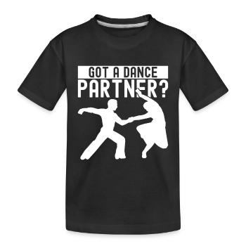 Danse de salon Danseurs de salon Danseurs de salon Danseurs de salon - T-shirt bio Premium Enfant - noir - Devant