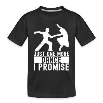 Danse de salon Danseurs de salon Danseurs de salon Danseurs de salon - T-shirt bio Premium Enfant - noir - Devant