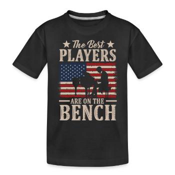 Les meilleurs joueurs Pianiste Pianiste - T-shirt bio Premium Enfant - noir - Devant