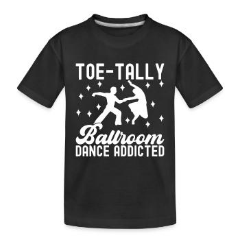 Danse de salon Danseuses de salon Danseuses de salon Danseuses de salon - T-shirt bio Premium Enfant - noir - Devant
