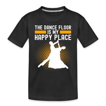 Danse de salon Danseuses de salon Danseuses de salon Danseuses de salon - T-shirt bio Premium Enfant - noir - Devant