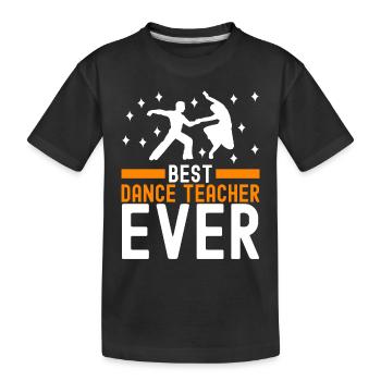 Danse de salon Danseuses de salon Danseuses de salon Danseuses de salon - T-shirt bio Premium Enfant - noir - Devant
