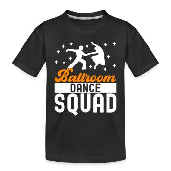 Danse de salon Danseuses de salon Danseuses de salon Danseuses de salon - T-shirt bio Premium Enfant - noir - Devant