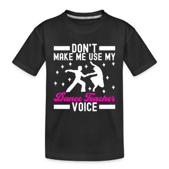 Danse de salon Danseuses de salon Danseuses de salon Danseuses de salon - T-shirt bio Premium Enfant - noir - Devant