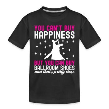 Danse de salon Danseuses de salon Danseuses de salon Danseuses de salon - T-shirt bio Premium Enfant - noir - Devant