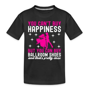 Danse de salon Danseuses de salon Danseuses de salon Danseuses de salon - T-shirt bio Premium Enfant - noir - Devant