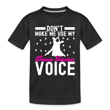 Danse de salon Danseuses de salon Danseuses de salon Danseuses de salon - T-shirt bio Premium Enfant - noir - Devant