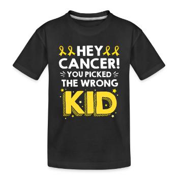 Enfant Cancer - T-shirt bio Premium Enfant - noir - Devant