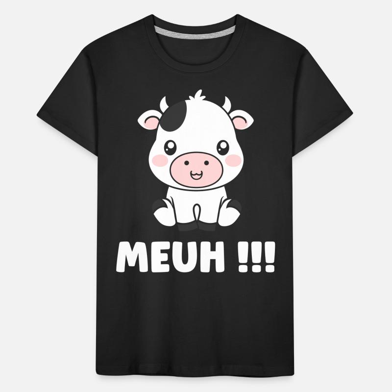cow Kids' Premium Organic T-Shirt