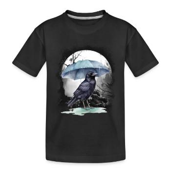 mystique corbeau corbeau corbeau - T-shirt bio Premium Enfant - noir - Devant