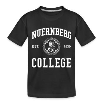 Collège de Nuremberg Collège universitaire - T-shirt bio Premium Enfant - noir - Devant
