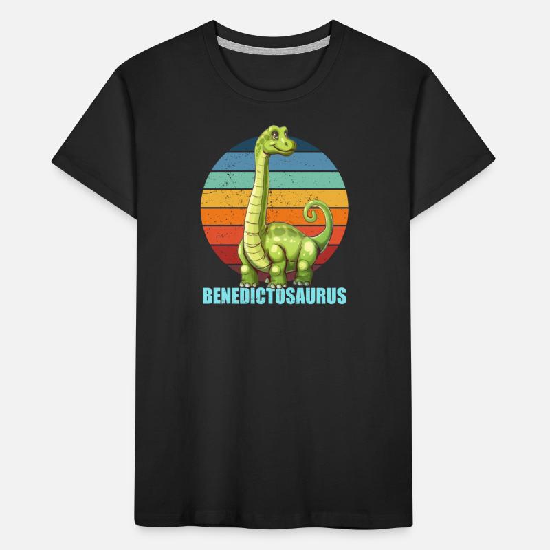 Benedictosaurus Gift Idea for Benedict Kids' Premium Organic T-Shirt