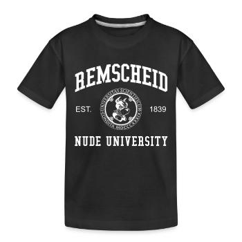 Remscheid Nude University Hochschule Universität - T-shirt bio Premium Enfant - noir - Devant
