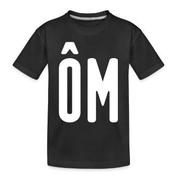 OM! Home! - T-shirt bio Premium Enfant - noir - Devant