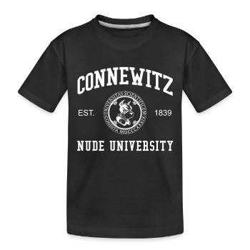 Leipzig Connewitz Nu University Hochschule Uni - T-shirt bio Premium Enfant - noir - Devant
