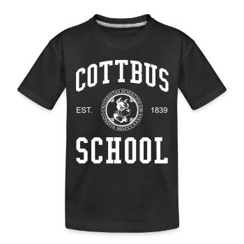 École Cottbus Université Universität Schule Uni - T-shirt bio Premium Enfant - noir - Devant