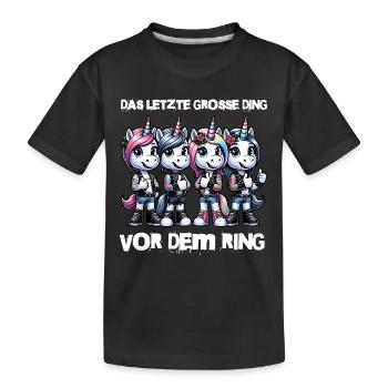 Enterrement de vie de garçon Mariée Enterrement de vie de jeune fille Grondement de femmes - T-shirt bio Premium Enfant - noir - Devant