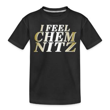 JE ME SENS CHEMNITZ - T-shirt bio Premium Enfant - noir - Devant