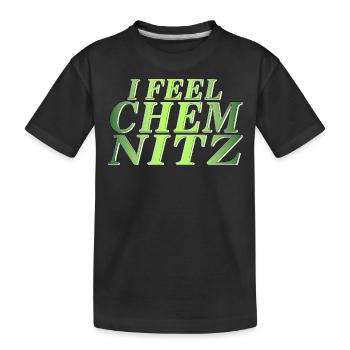 JE ME SENS CHEMNITZ - T-shirt bio Premium Enfant - noir - Devant
