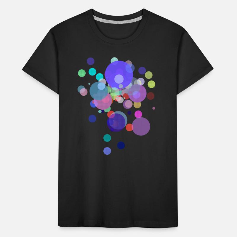 Pattern Balls - Space Colors Kids' Premium Organic T-Shirt
